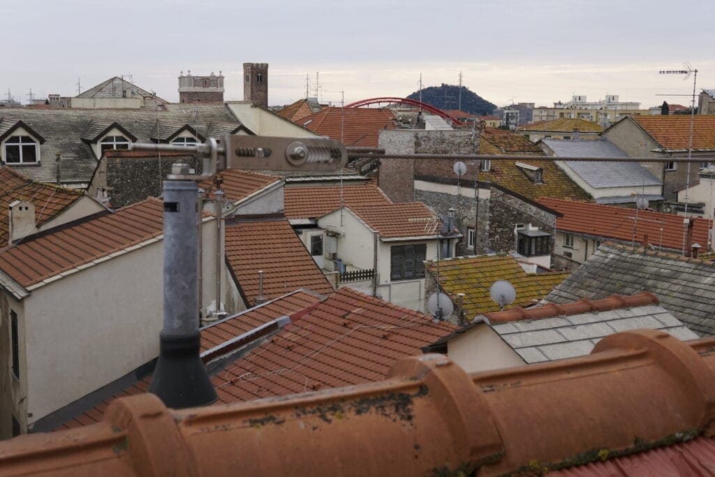 Installazione linee vita sui tetti di Albenga