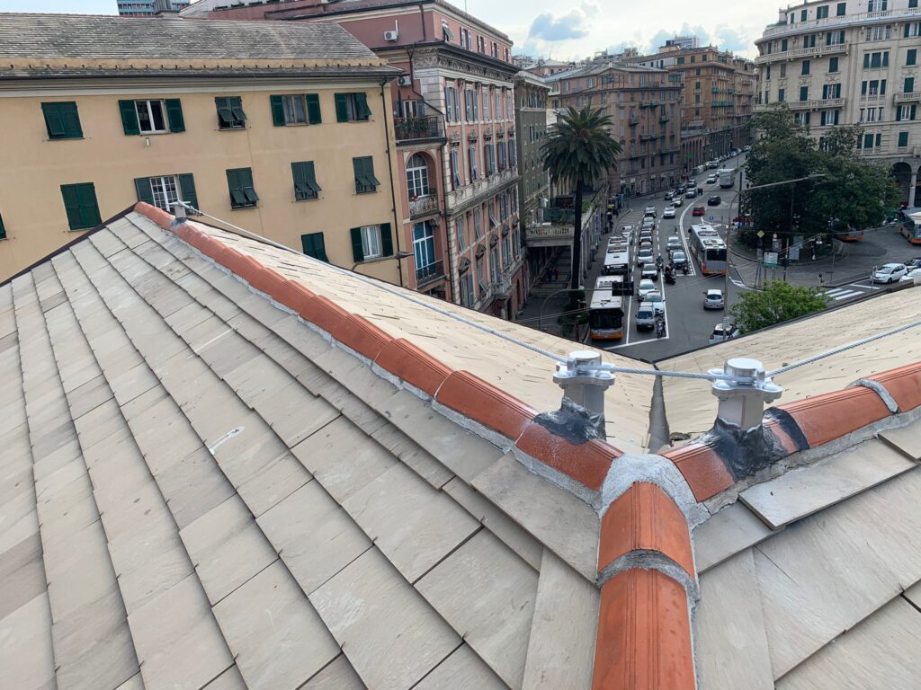Installazione linee vita Stazione FFSS di Genova Sampierdarena